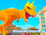 DinosaurStorm.io: çok oyunculu arcade mücadelesi