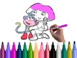 Dora Boyama Eğlence Zamanı