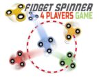Fidget spinner: 4 oyuncu için oyun